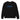 Pleiadian Embroidered Organic Crewneck. Galactic Collection Black