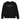 Mount Shasta Embroidered Organic Crewneck. Classic Collection Black