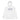 Mount Kailash (Tibetan) Embroidered Organic Hoodie. Classic Collection White