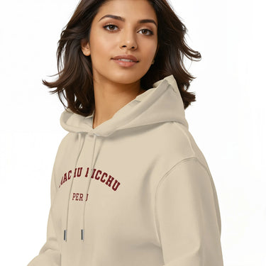 Machu Picchu Hoodie – Classic Fit, Organic & Embroidered