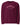 Socotra Island Embroidered Organic Crewneck. Element Collection Burgundy